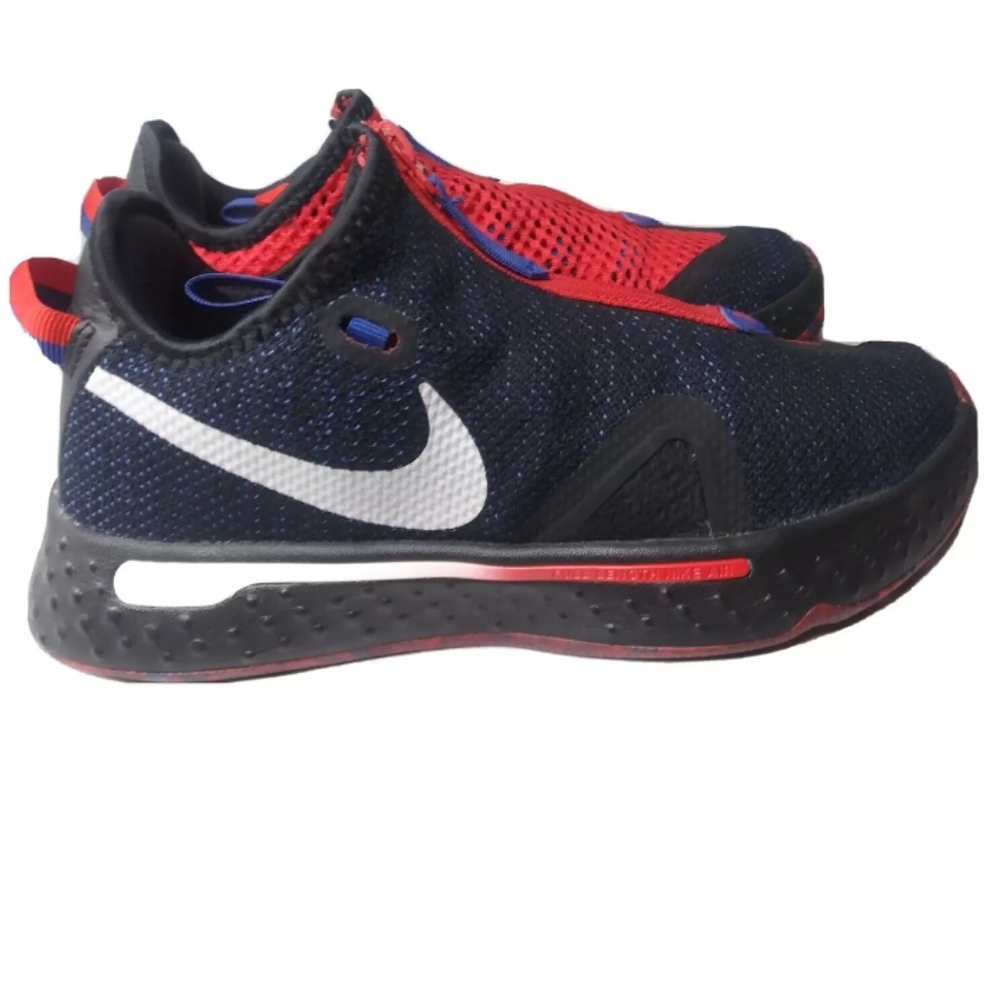 Nike Paul George PG 4 EP Clippers Shoes Men's Size 6.5 Blue Red
